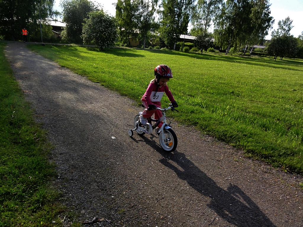 Pyöräretki maastopolulla Kangasalla